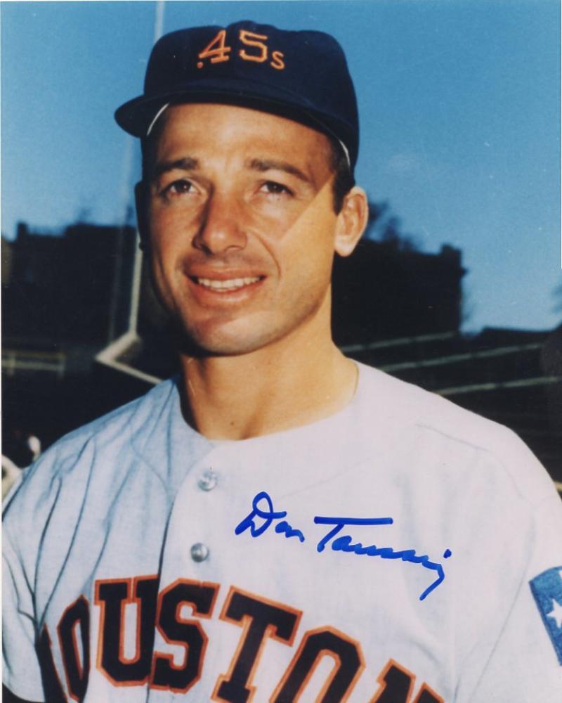 DON TAUSSIG HOUSTON COLT SIGNED AUTOGRAPHED 8X10 PHOTO W/COA