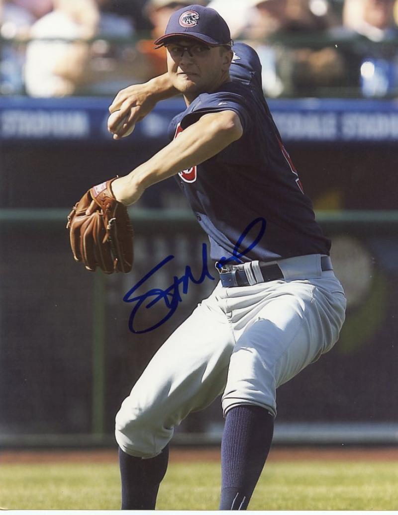SCOTT MOORE CHICAGO CUBS SIGNED AUTOGRAPHED 8X10 W/ COA
