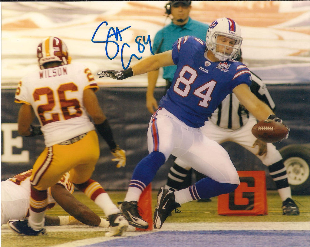 SCOTT CHANDLER BUFFALO BILLS AUTOGRAPHED SIGNED 8X10 PHOTO W/COA