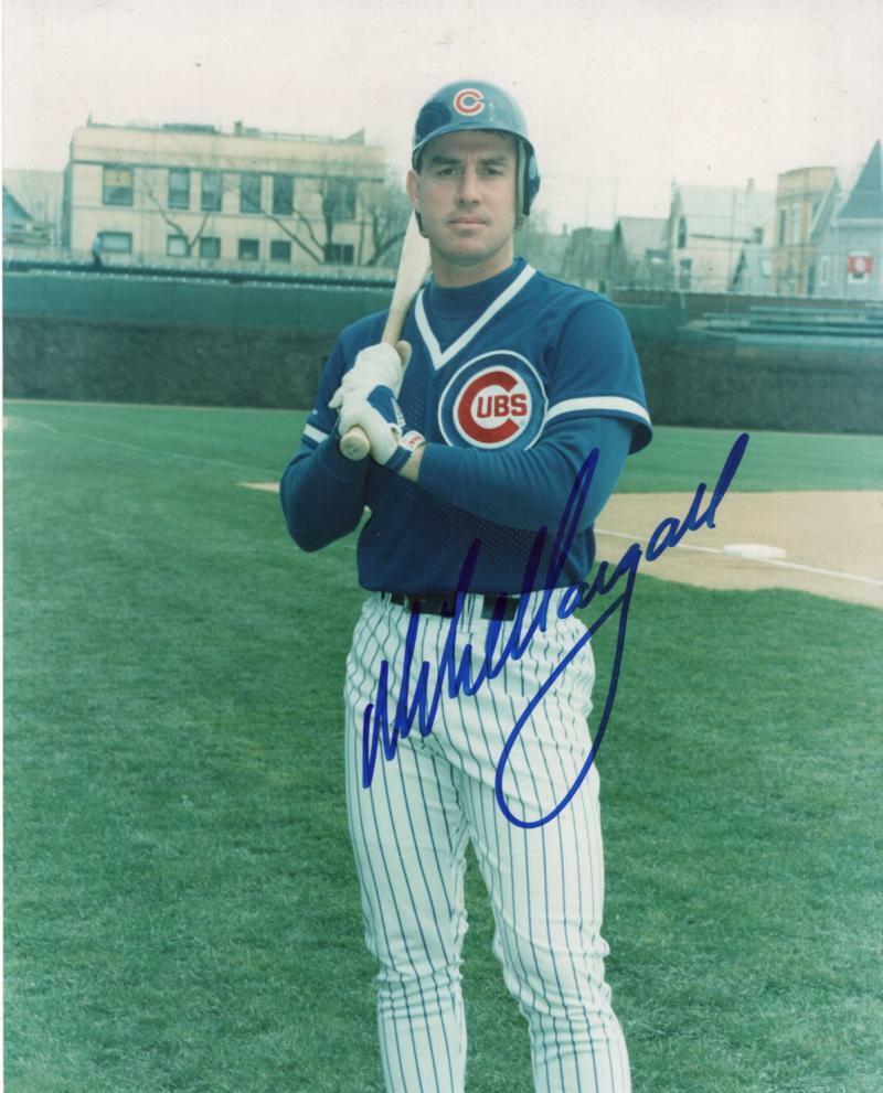 MIKE MORGAN CHICAGO CUBS   SIGNED AUTOGRAPHED 8X10 PHOTO W/ COA