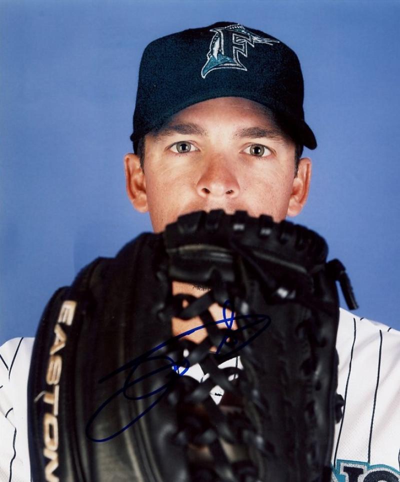 SCOTT PROCTOR FLORIDA MARLINS SIGNED AUTOGRAPHED 8X10 PHOTO W/COA 