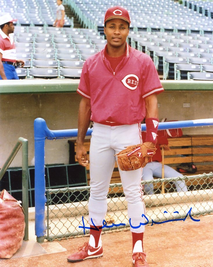 HERM  WINNINGHAM   CINCINNATI  REDS       SIGNED AUTOGRAPHED 8X10  PHOTO