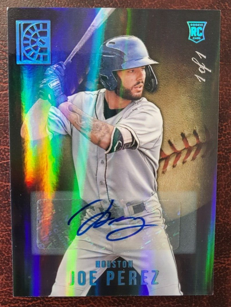 2022 PANINI CAPSTONE JOE PEREZ HOUSTON ASTROS ROOKIE RC AUTO CARD 1/1