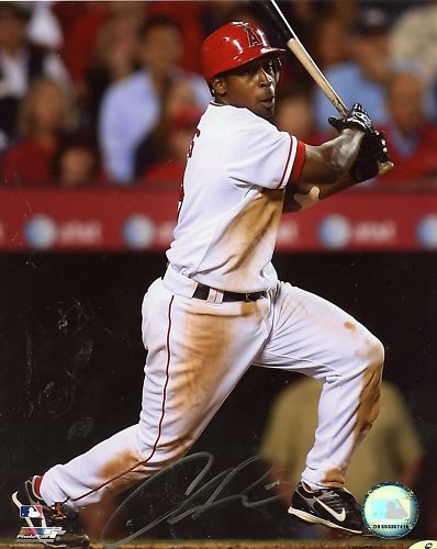 CHONE  FIGGINS     ANAHEIM   ANGELS   SIGNED 8X10 PHOTO