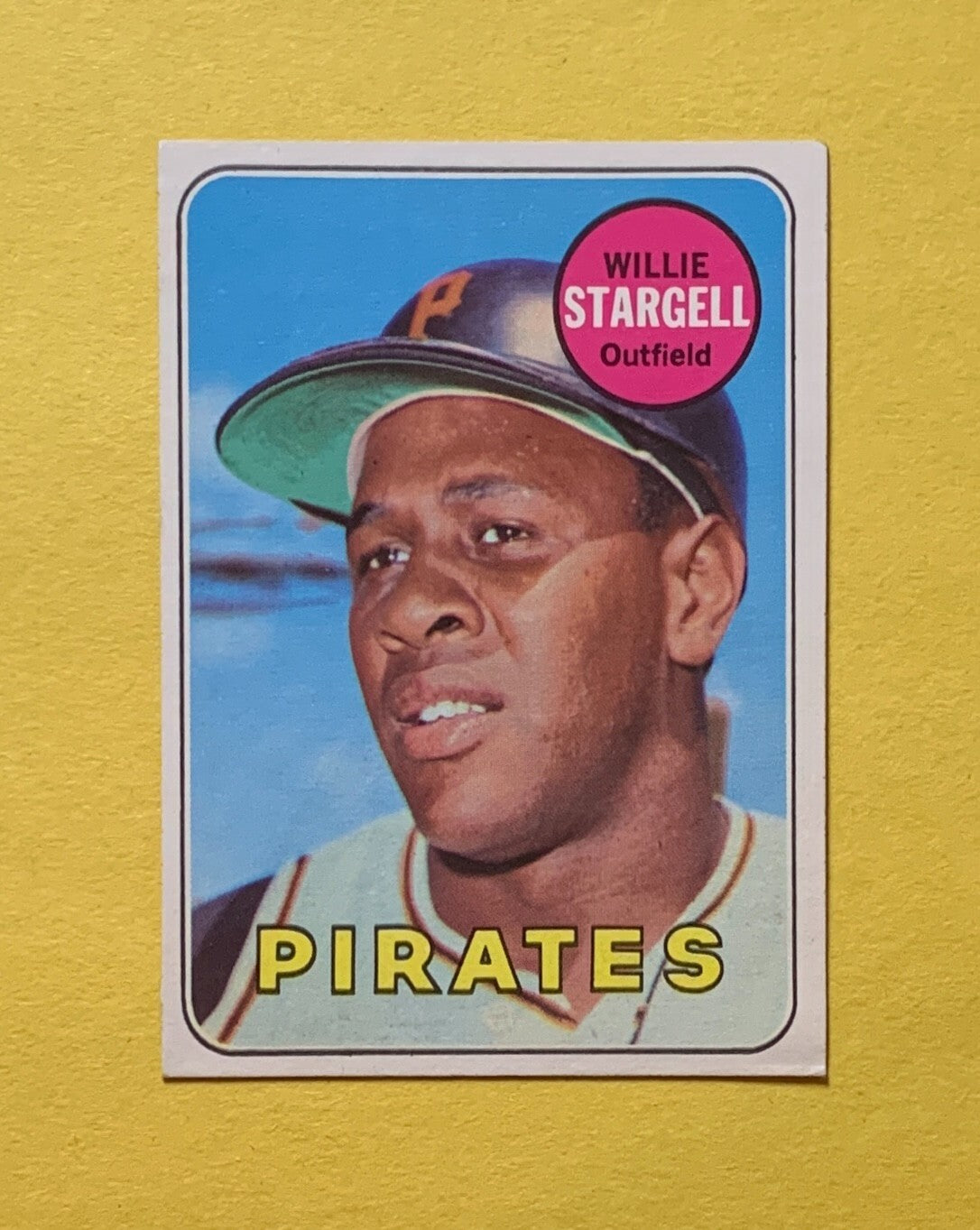 1969 TOPPS WILLIE STARGELL #545 PIRATES