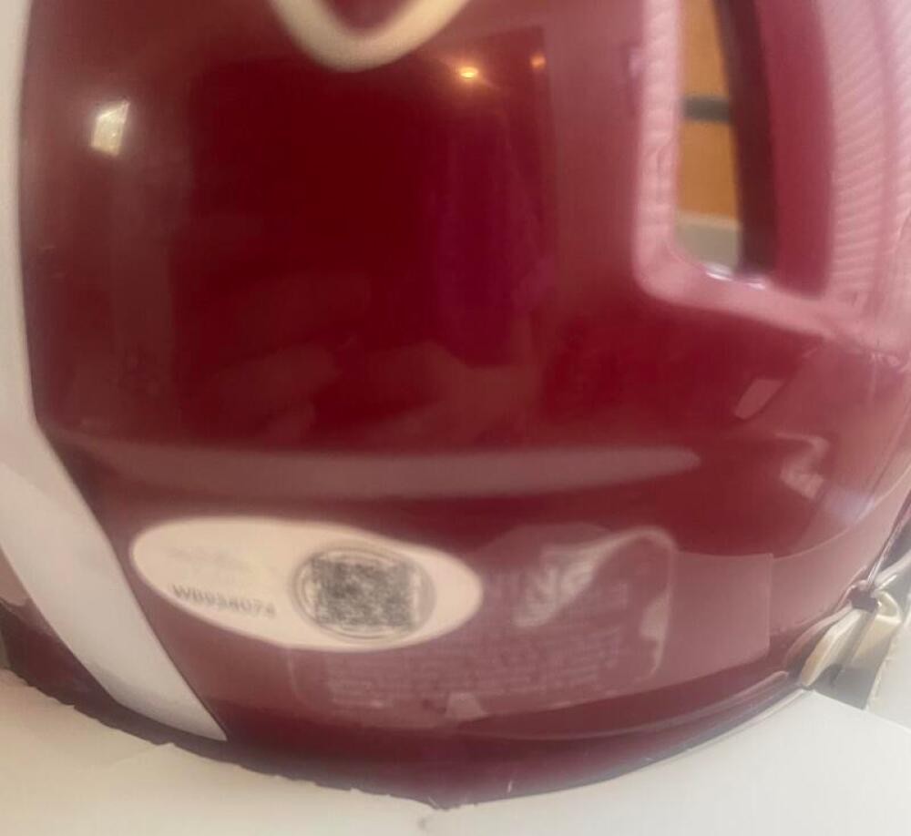 CORNELIUS BENNETT ALABAMA SIGNED AUTOGRAPHED MINI HELMET JSA