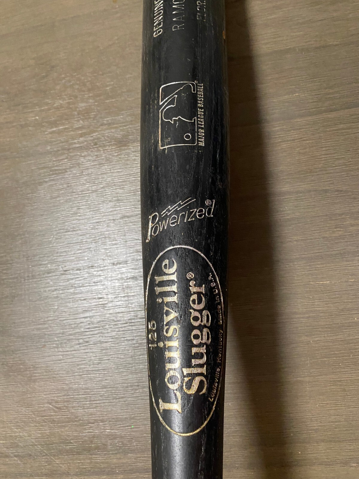 RAMON CASTRO FLORIDA MARLINS GAME USED CRACKED LV SLUGGER BAT RARE L@@K