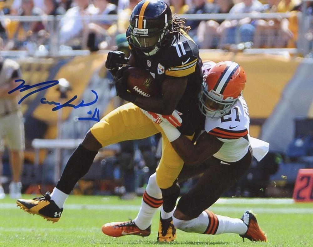 MARKUS WHEATON PITTSBURGH STEELERS SIGNED AUTOGRAPHED #11 8X10 PHOTO W/COA