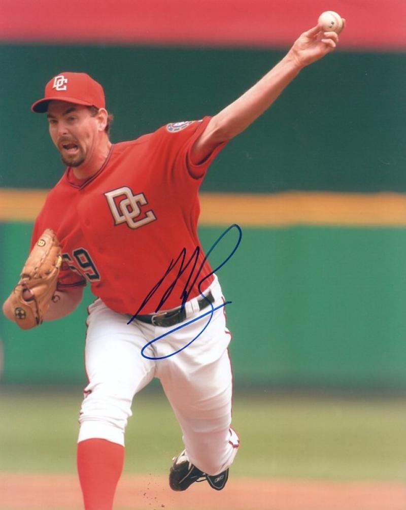 MICAH BOWIE WASHINGTON NATIONALS SIGNED AUTOGRAPHED 8X10 PHOTO W/ COA