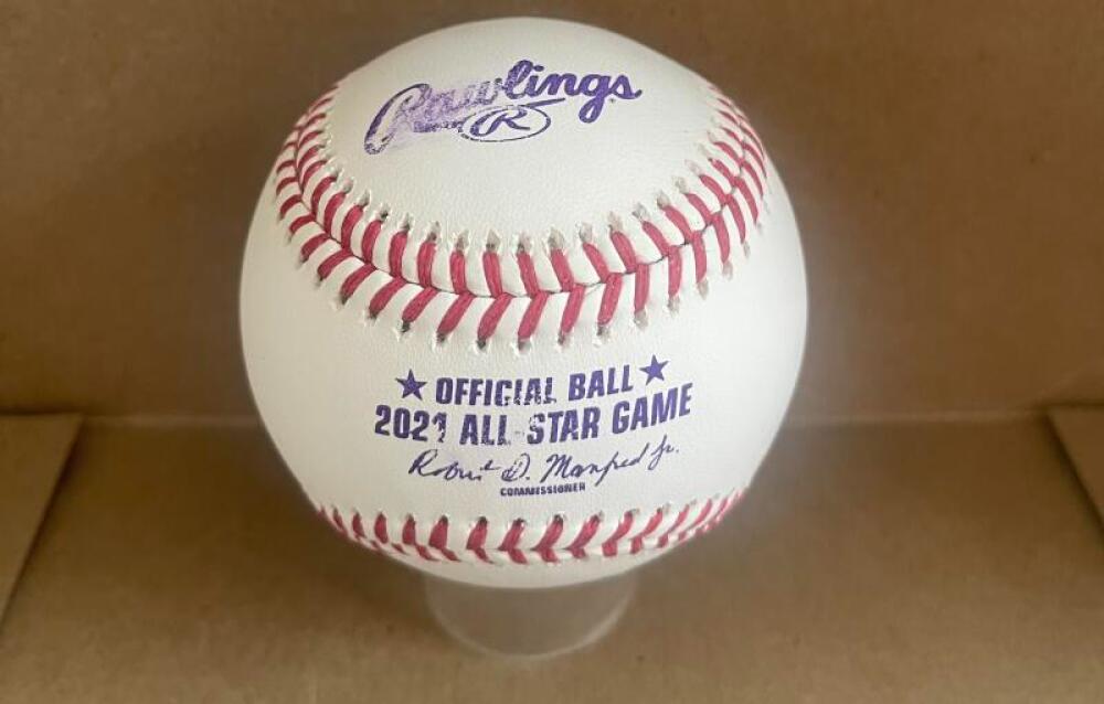 BRYAN REYNOLDS PIRATES SIGNED AUTO 2021 ALL STAR BASEBALL W/COA