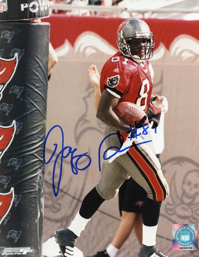 JACQUEZ GREEN #81 TAMPA BAY BUCCANEERS SIGNED AUTOGRAPHED 8X10 PHOTO W/COA