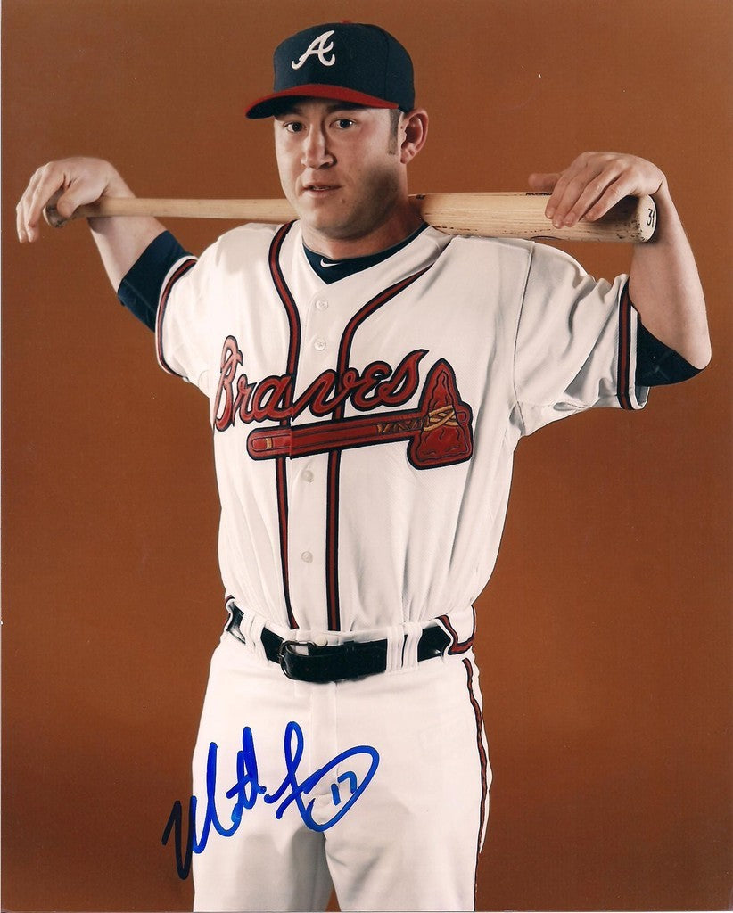 MATT YOUNG ATLANTA BRAVES SIGNED 8X10 PHOTO W/COA