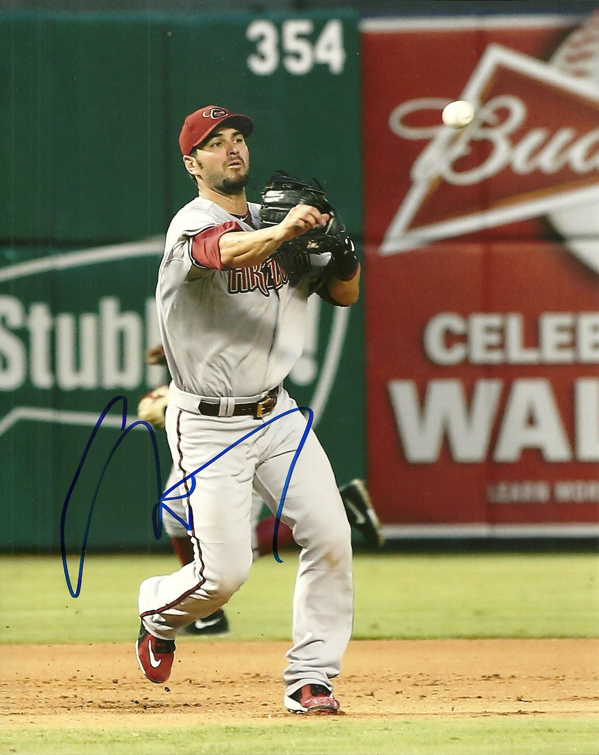 ERIC CHAVEZ ARIZONA DIAMONDBACKS SIGNED AUTOGRAPHED 8x10 PHOTO W/COA 3RD BASE