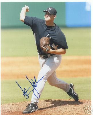 STEVEN JACKSON NEW YORK YANKEES SIGNED 8X10 PHOTO W/COA