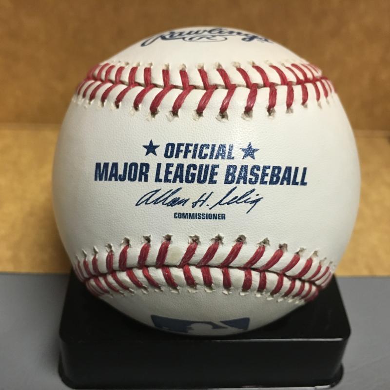 BLAKE DEWITT DODGERS/CUBS/BRAVES M.L. SIGNED BASEBALL W/COA