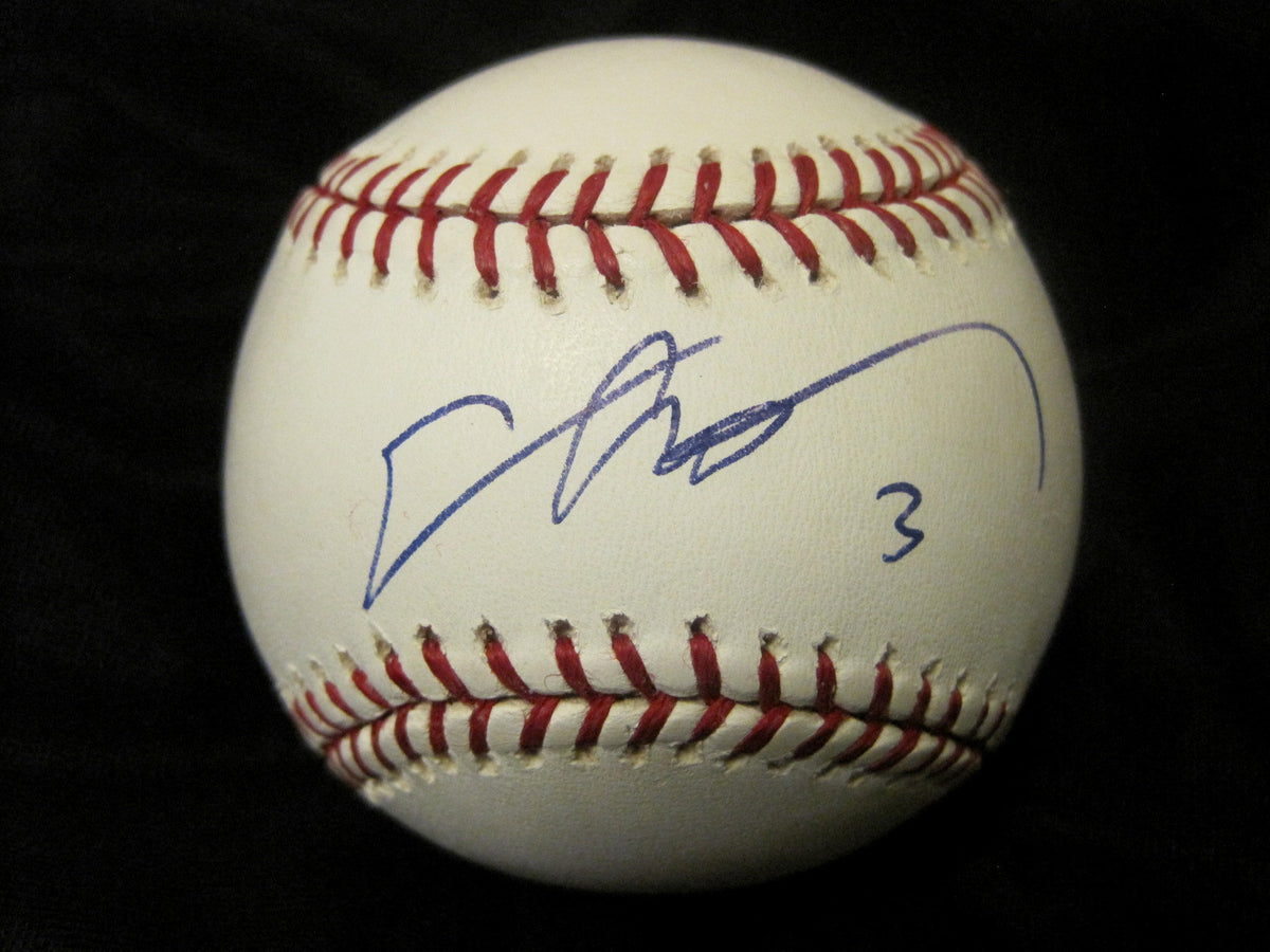 ERIC CHAVEZ NEW YORK YANKEES AUTOGRAPHED SIGNED OFFICIAL ML BALL W/COA