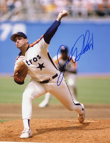 JIM  DESHAIES  HOUSTON  ASTROS      SIGNED 8X10