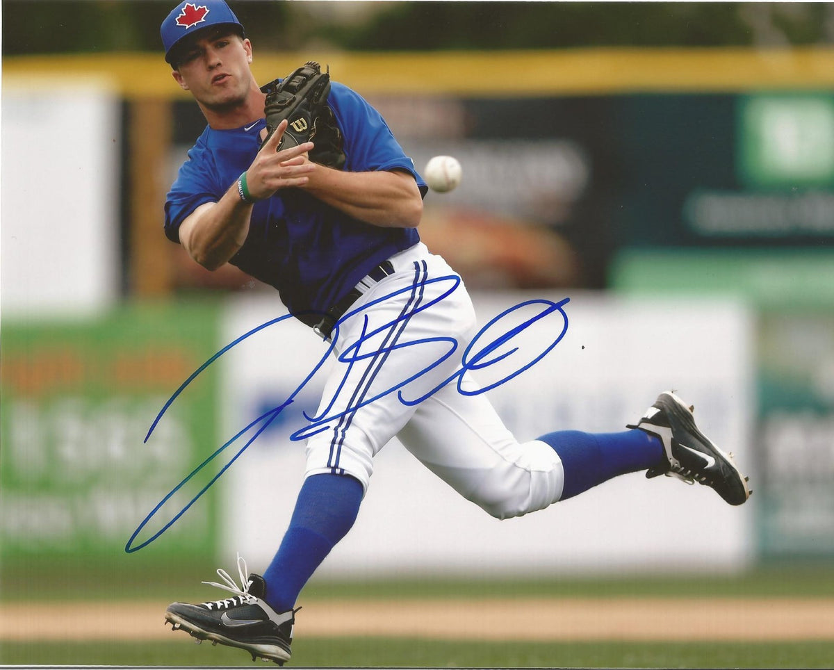 JON BERTI TORONTO BLUE JAYS SIGNED AUTOGRAPHED 8X10 PHOTO W/COA