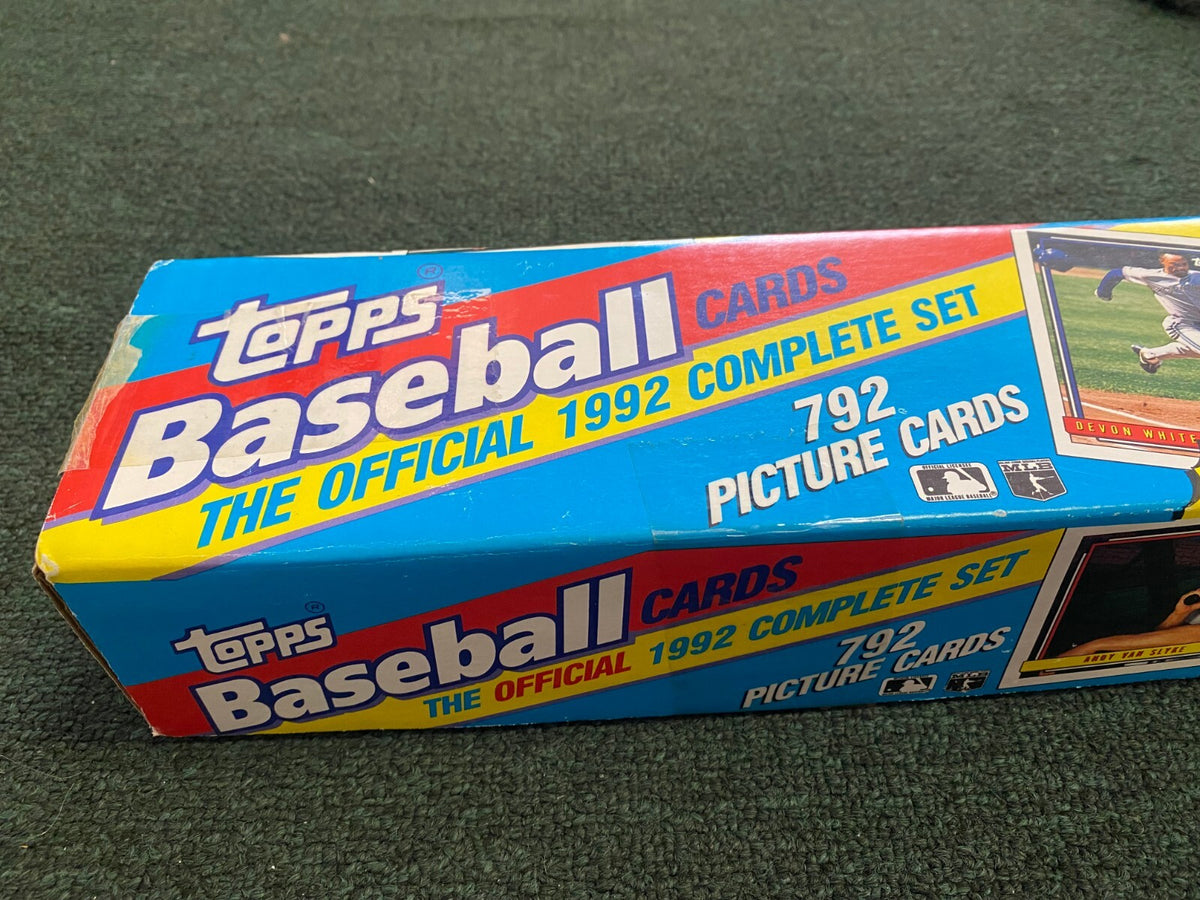 1992 TOPPS BASEBALL 792 CARDS COMPLETE SET