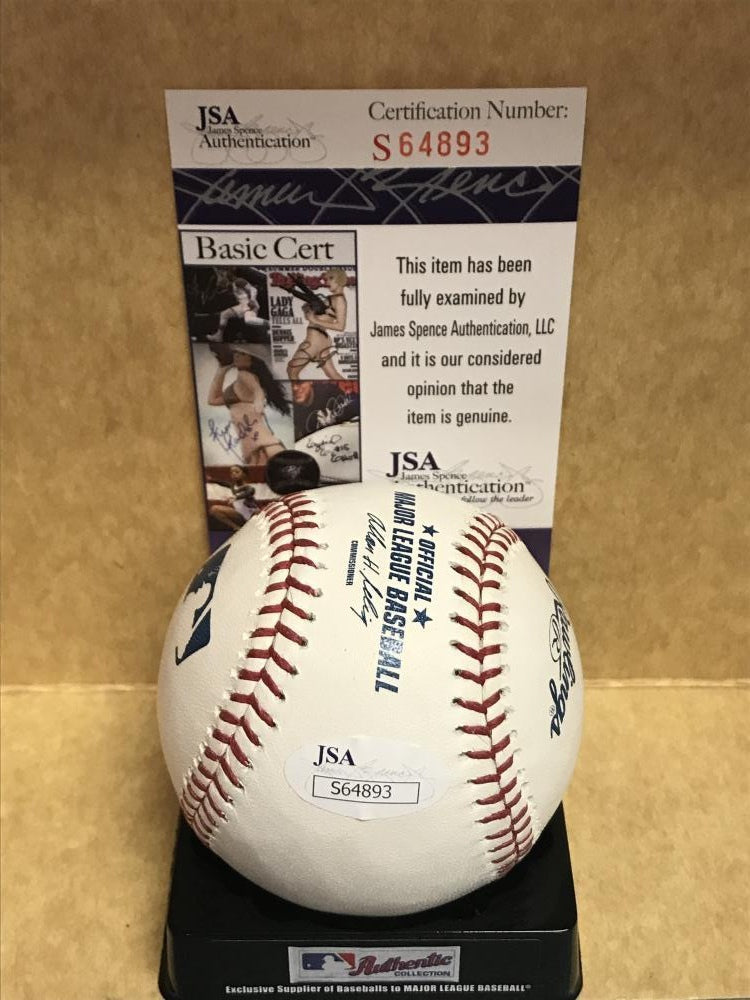 MIGUEL  SANO  MINNESOTA TWINS SIGNED M.L. BASEBALL JSA S64893
