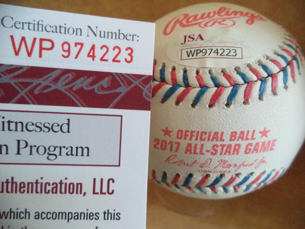 JAKE LAMB ARIZONA DIAMONDBACKS SIGNED AUTO 2017 ALL STAR BASEBALL JSA WP974223