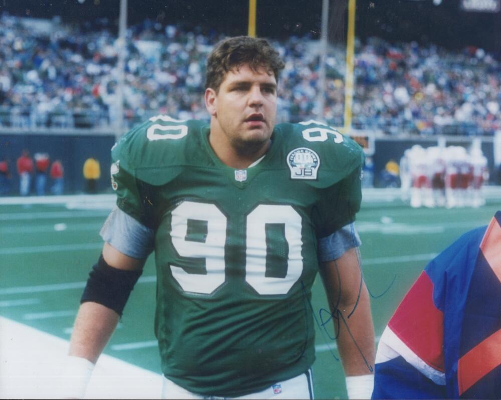MIKE GOLIC EAGLES SIGNED AUTOGRAPHED 8X10 PHOTO W/ COA  