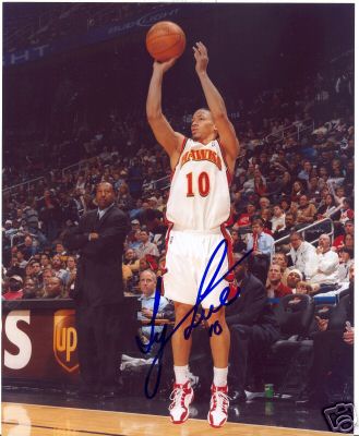 TYRONN LUE ATLANTA HAWKS SIGNED 8X10 PHOTO W/COA