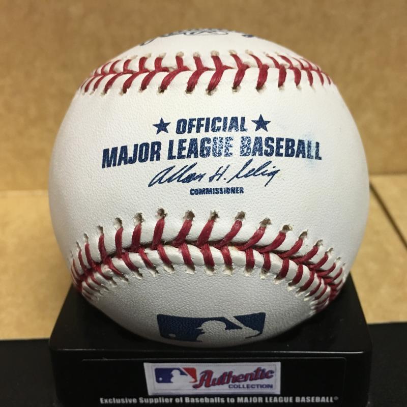 TOM TELLMANN PADRES/BREWERS/A'S M.L. SIGNED BASEBALL W/COA
