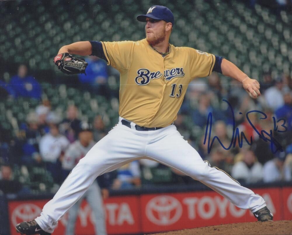 WILL SMITH BREWERS SIGNED AUTOGRAPHED 8X10 PHOTO W/ COA