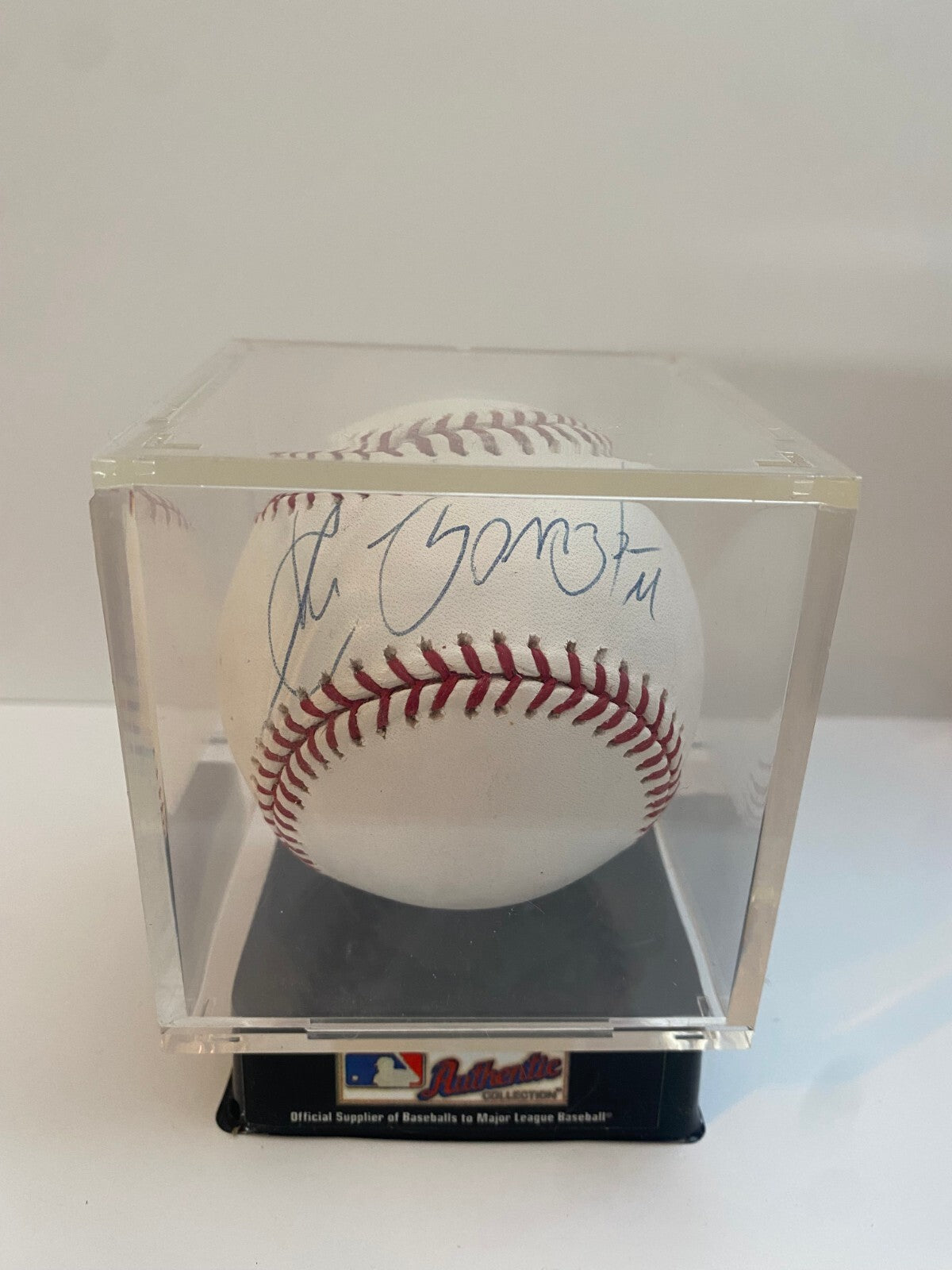 ALEX GONZALEZ FLORIDA MARLINS SIGNED AUTOGRAPHED M.L. BASEBALL W/COA W/CUBE