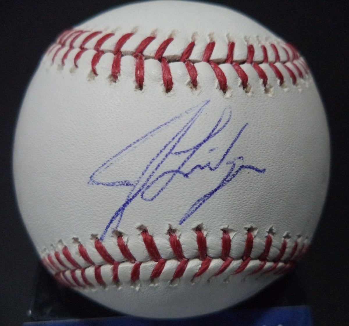 JACOB LINDGREN YANKEES SIGNED ROMLB BASEBALL "ROOKIE GRAPH" PSA/DNA COA #R26917