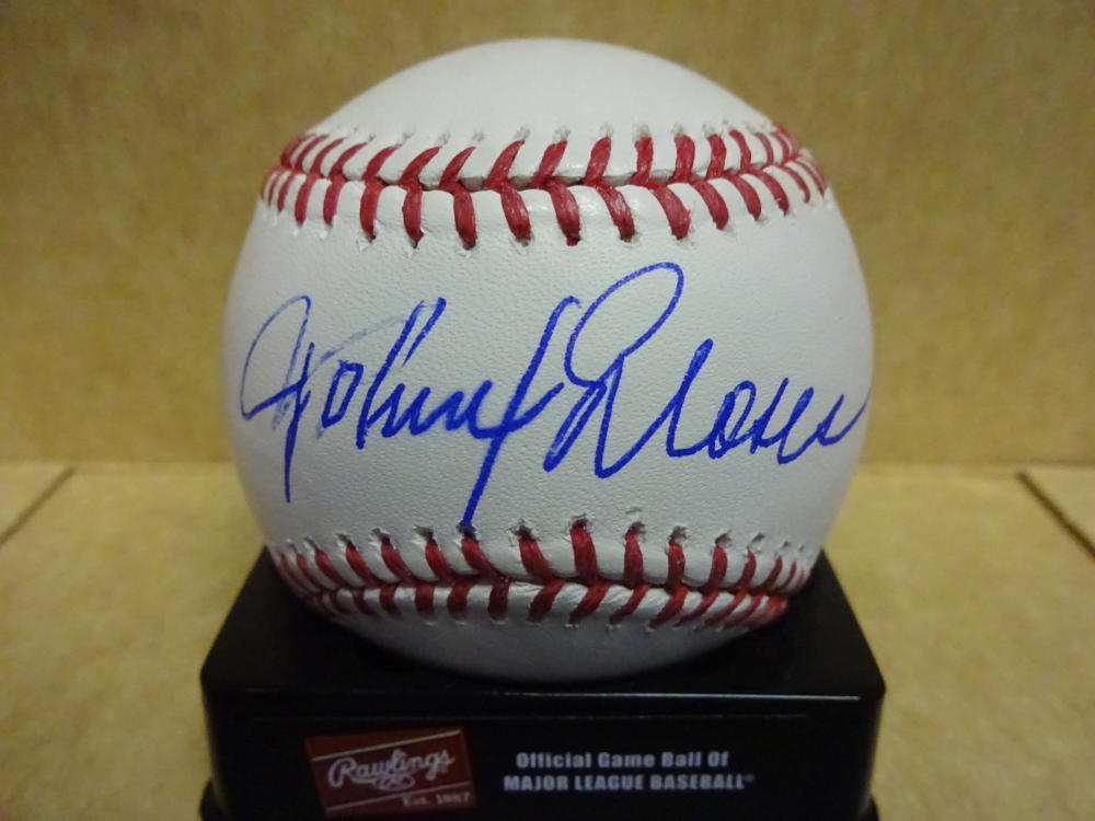 JOHN MOSES MARINERS/TIGERS/BRAVES/TWINS SIGNED M.L. BASEBALL W/COA