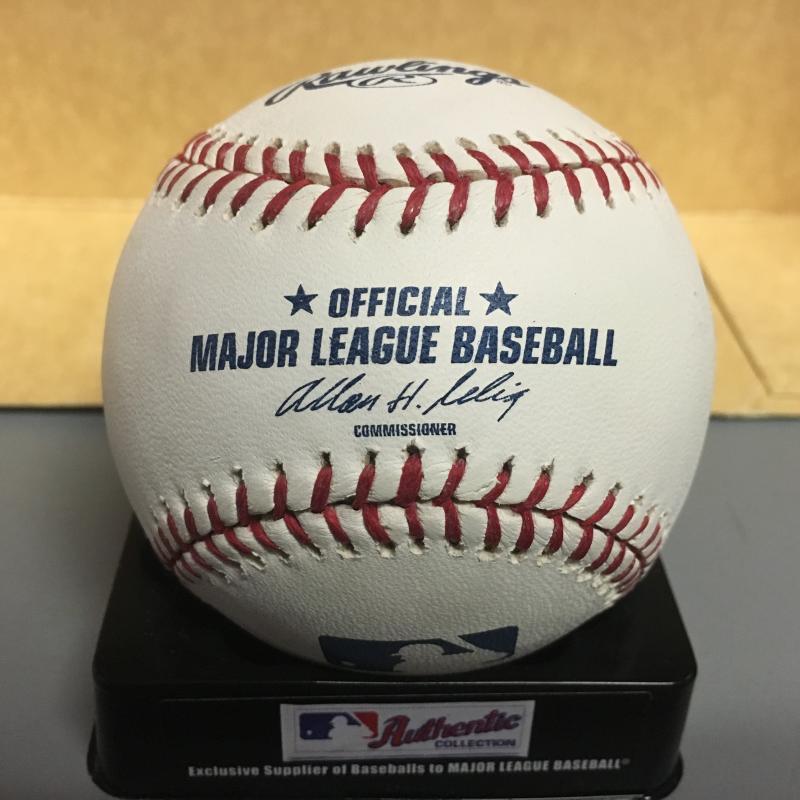 GEOVANY SOTO CUBS/RANGERS M.L. SIGNED BASEBALL W/COA