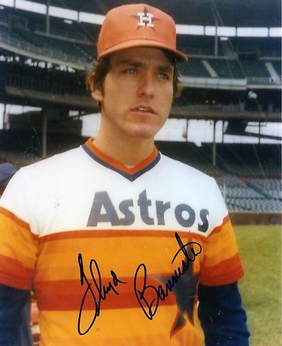FLOYD  BANNISTER  HOUSTON  ASTROS     SIGNED 8X10