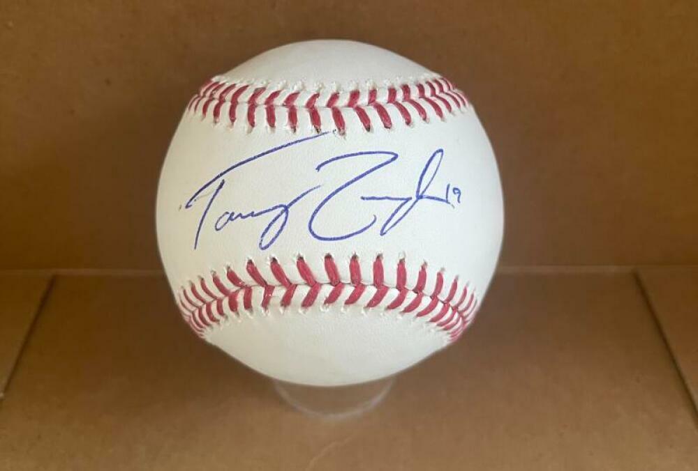 TOMMY JOSEPH PHILADELPHIA PHILLIES SIGNED AUTO M.L. BASEBALL BECKETT Z51445