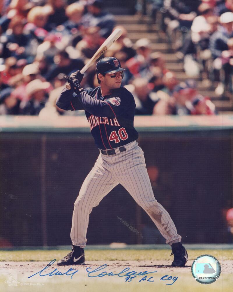 MARTY CORDOVA TWINS 95 AL ROY SIGNED AUTOGRAPHED 8X10 PHOTO W/ COA