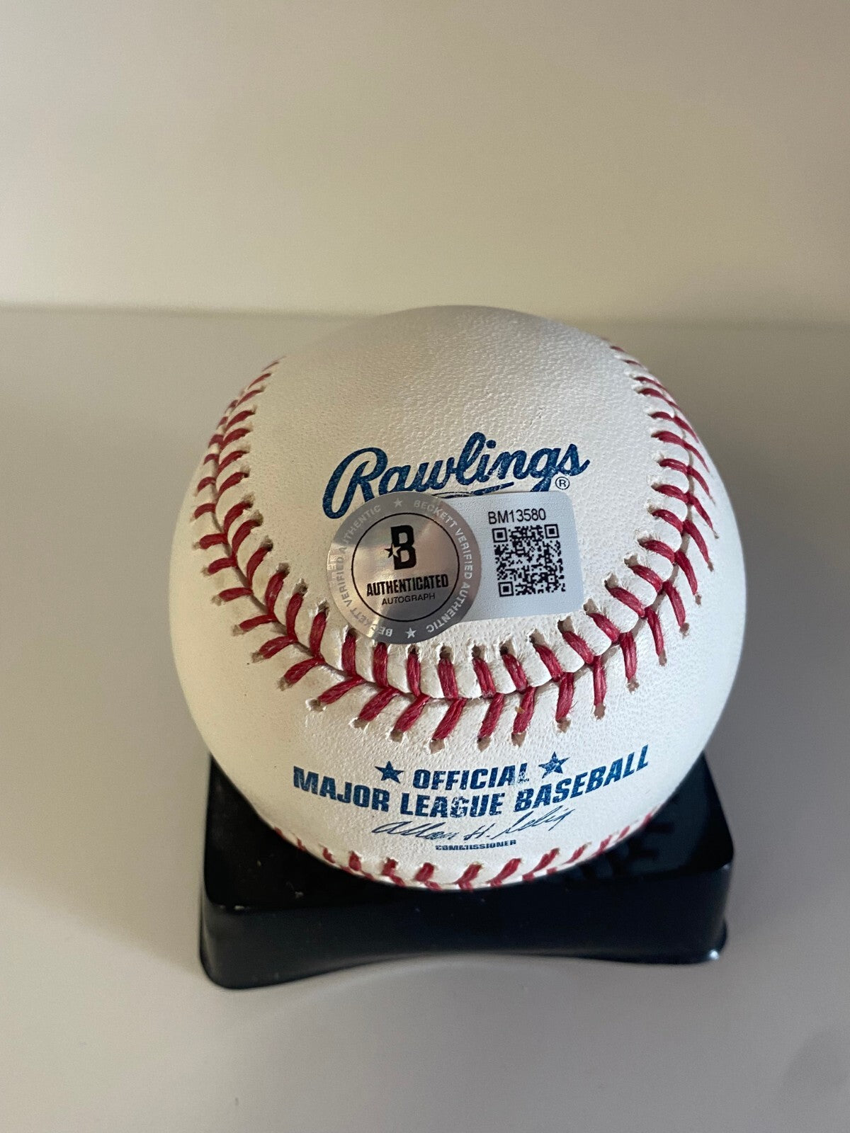 RODNEY MCCRAY CRASH 91 SIGNED AUTOGRAPHED M.L. BASEBALL BECKETT AUTH
