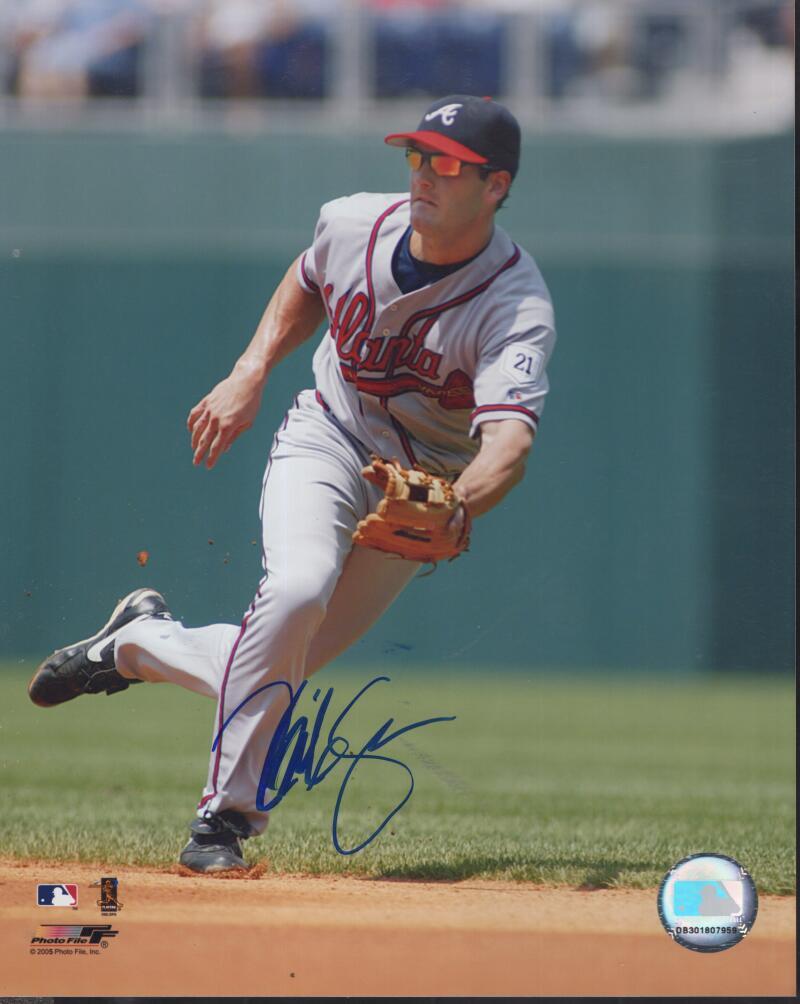 NICK GREEN  BRAVES  SIGNED AUTOGRAPHED 8X10 PHOTO W/ COA