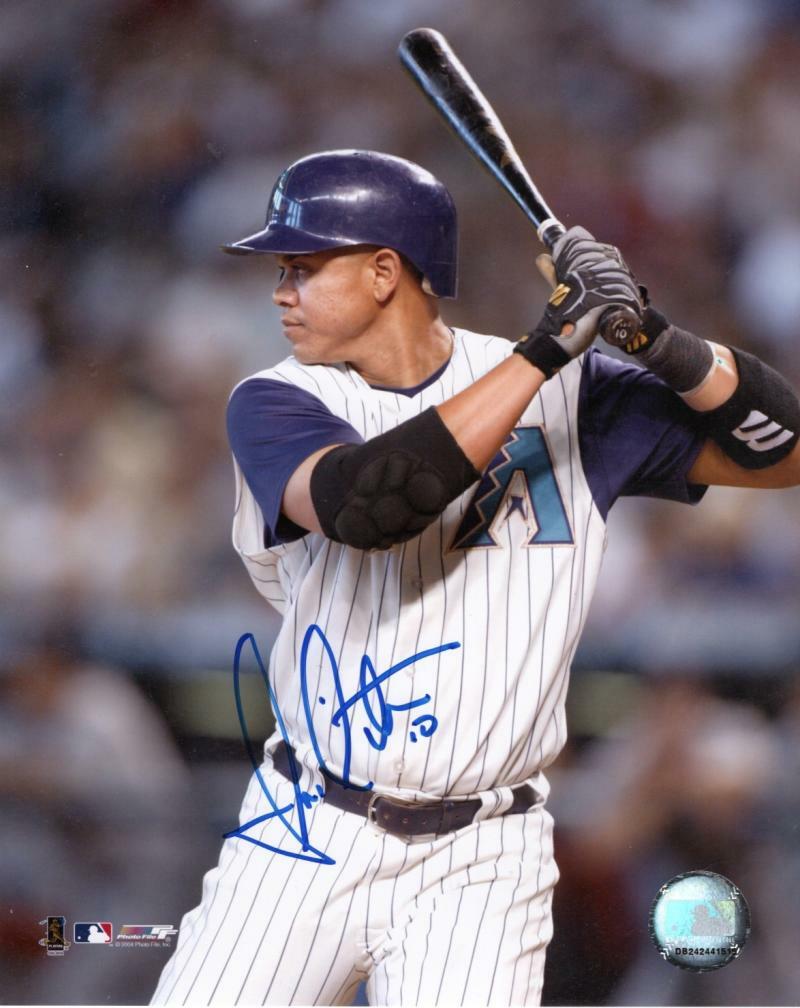 ALEX CINTRON ARIZONA DIAMONDBACKS ACTION SIGNED AUTOGRAPHED 8X10 PHOTO W/ COA