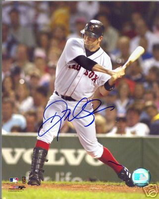 DOUG MIENTKIEWICZ BOSTON RED SOX SIGNED 8X10 PHOTO COA