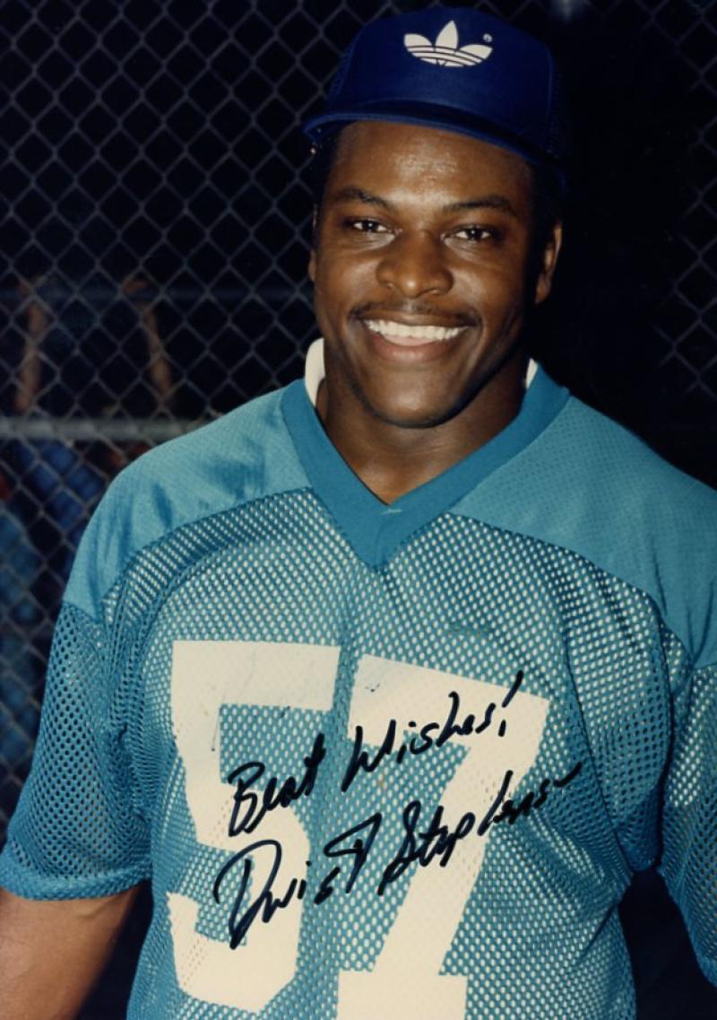 DWIGHT STEPHENSON MIAMI DOLPHINS SIGNED AUTOGRAPHED 8X10 PHOTO W/COA