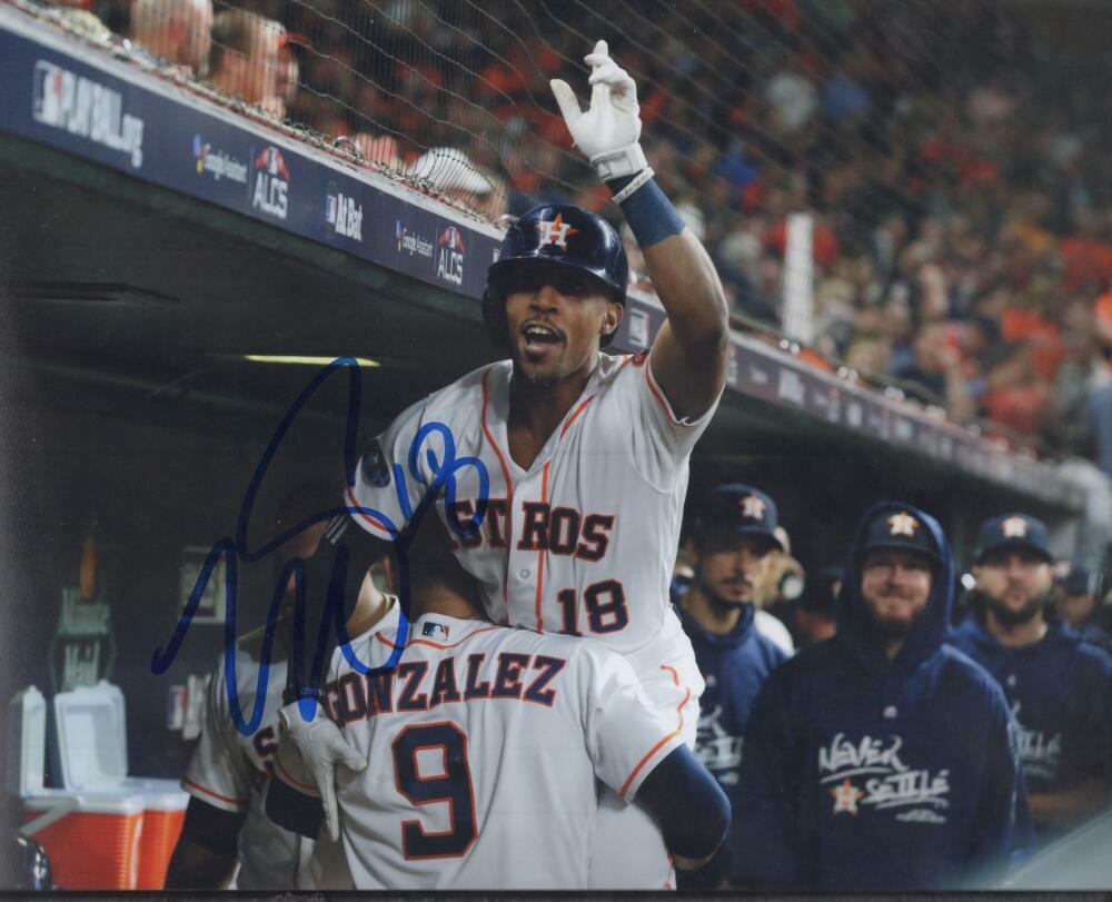 TONY KEMP HOUSTON ASTROS  SIGNED 8X10 PHOTO W/ COA