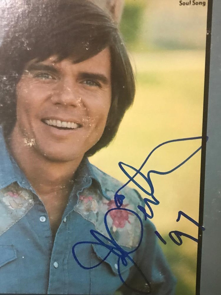 JOHN  DAVIDSON  WELL,HERE I AM    SIGNED 1997  VINYL RECORD ALBUM W/COA