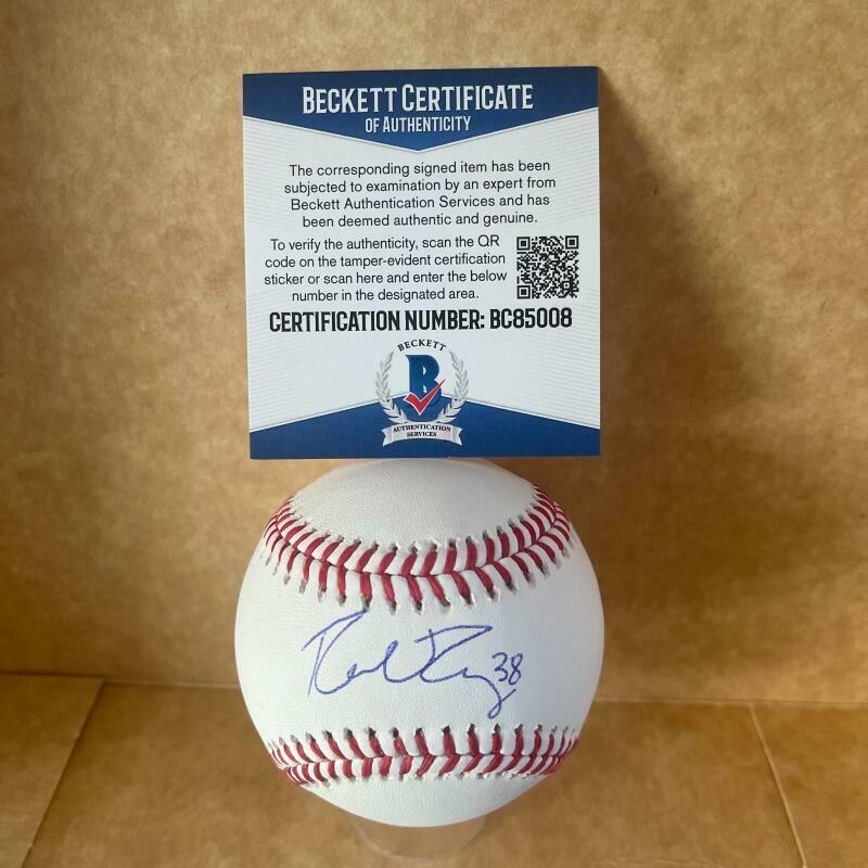 CAL RIPKEN JR. . BALTIMORE ORIOLES SIGNED AUTO M.L. BASEBALL BAS BC85002