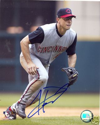 JOE  RANDA  CINCINATTI  REDS  SIGNED 8X10  W/COA