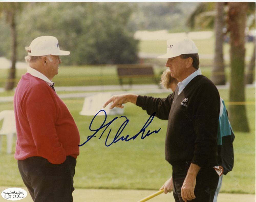 GEORGE ARCHER PGA GOLF GREAT SIGNED AUTOGRAPHED 8X10 PHOTO W/COA