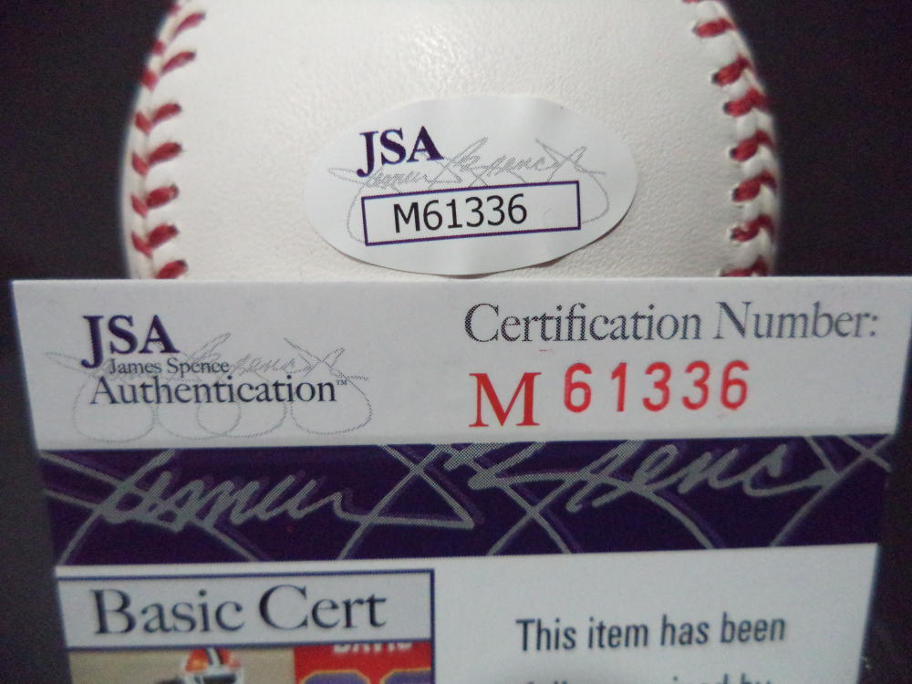 MANNY ACTA FREDDY GONZALEZ 1ST LATIN MANAGERS SIGNED ML BASEBALL JSA COA