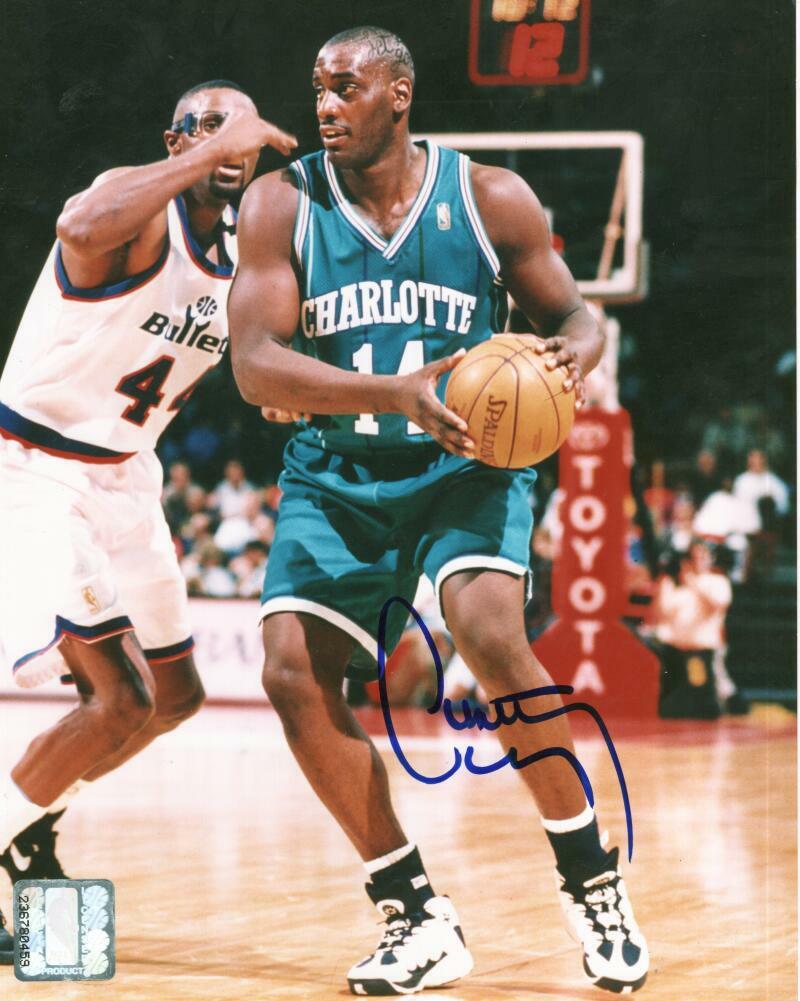 ANTHONY MASON CHARLOTTE HORNETS SIGNED AUTOGRAPHED 8X10 PHOTO W/ COA