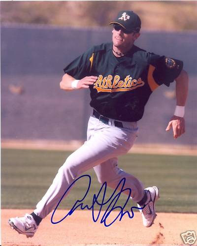 GRANT DESME OAKLAND A'S SIGNED 8X10 PHOTO W/COA