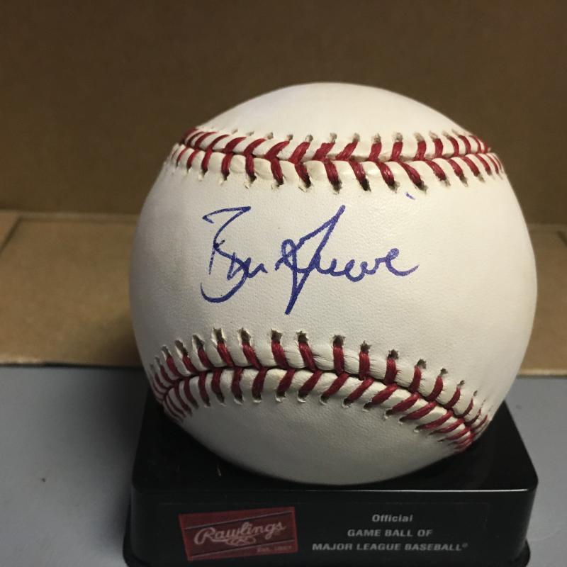 BEN GRIEVE OAKLAND A'S M.L. SIGNED BASEBALL W/COA
